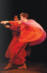 Dancers performing Eurythmy