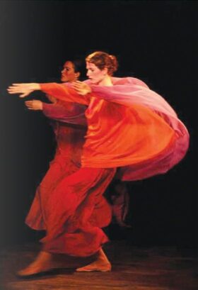 Dancers performing Eurythmy
