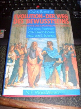 Evolution - der Weg des Bewußtseins. Zur Geschichte des europäischen Denkens