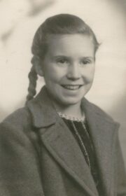 Lucy Barfield – c. 1947. The inspiration for Narnia.