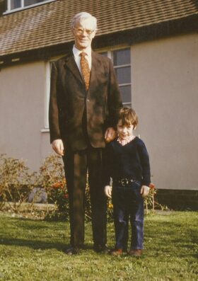 Owen & Owen, 1974 at the house 'Orchard View' in Kent.