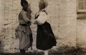 Unidentified (left) and Maud (right)