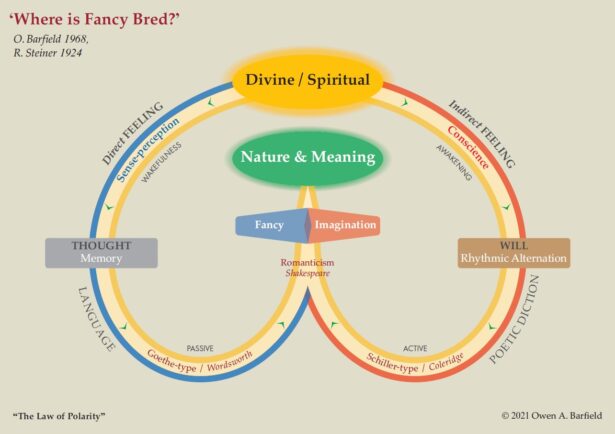 Where is Fancy Bred? Diagram for Owen Barfield's The Rediscovery of Meaning